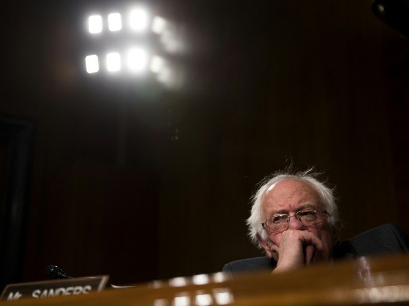 Le sénateur Bernie Sanders, le 1er février à Washington - Drew Angerer [GETTY IMAGES NORTH AMERICA/AFP/Archives]