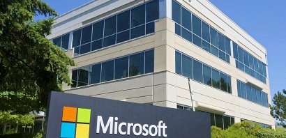 Siège de Microsoft à Redmond dans l'Etat de Washington, le 17 juillet 2014 - STEPHEN BRASHEAR [GETTY IMAGES NORTH AMERICA/AFP/Archives]