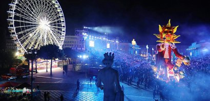 Carnaval de Nice, le 11 février 2017 - VALERY HACHE [AFP]