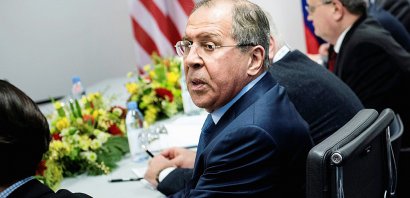 Le ministre des Affaires étrangères russe Sergueï Lavrov, à Bonn en Allemagne, le 16 février 2017 - Brendan Smialowski [AFP]