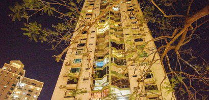 Immeuble où aurait vécu Kim Jong-Nam, à Macao en Chine, le 16 février 2017 - Anthony WALLACE [AFP]