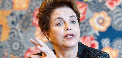 L'ex-présidente du Brésil, Dilma Rousseff lors d'un entretien exclusif à l'AFP, le 17 février 2017 à Brasilia - EVARISTO SA [AFP]
