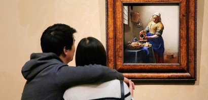 "La Laitière" de Vermeer exposée le 21 décembre 2012 au Rijksmuseum d'Amsterdam - ALEXANDER KLEIN [AFP/Archives]
