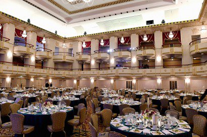 La grande salle de bal du Waldorf Astoria, le 24 février 2017 - TIMOTHY A. CLARY [AFP]