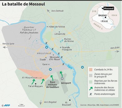 La bataille de Mossoul - Paz PIZARRO, Sophie RAMIS, Thomas SAINT-CRICQ [AFP]