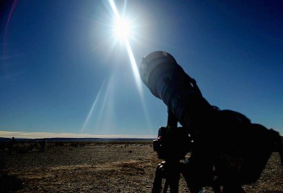 Eclipse annulaire de Soleil, le 26 février 2017 près de Sarmiento en Argentine - ALEJANDRO PAGNI [AFP]