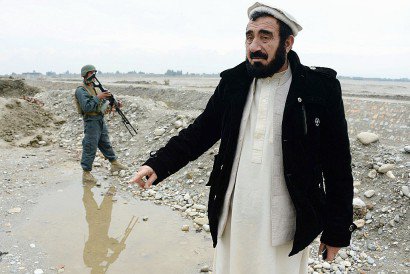 Emprisonné 5 ans à Guantanamo, Haji Ghalib, devenu chef de district en Afghanistan, le 17 février 2017 à Bati Kot - NOORULLAH SHIRZADA [AFP]
