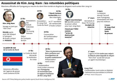 L'assassinat de Kim Jong-Nam : retombées politiques - John SAEKI, AFP [AFP]