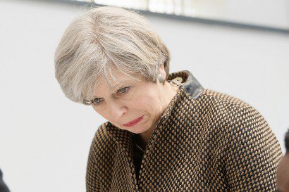 La Première ministre britannique Theresa May le 6 mars 2017 - Victoria Jones [POOL/AFP/Archives]