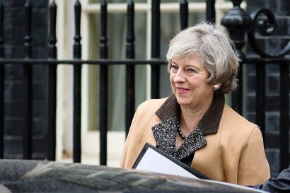 La Première ministre britannique, Theresa May, le 14 mars 2017 à Londres - Daniel LEAL-OLIVAS [AFP]