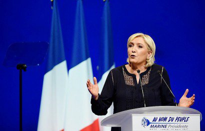 Marine Le Pen en meeting le 18 mars 2017 à Metz - Jean Christophe VERHAEGEN [AFP/Archives]