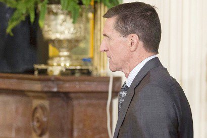 Michael Flynn, le 13 février 2017 à Washington - SAUL LOEB [AFP/Archives]
