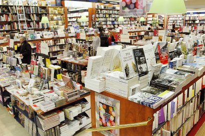 Vue générale en date du 7 février 2012 de la librairie La Procure à Paris - FRANCOIS GUILLOT [AFP]