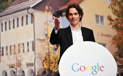 Philipp Schindler, directeur commercial de Google à Hambourg, le 18 novembre 2010 - JOHANNES EISELE [AFP/Archives]