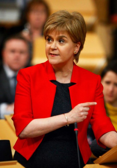 La Première ministre d'Ecosse Nicola Sturgeon souhaite demander à Londres un nouveau référendum sur l'indépendance, le 21 mars à Édimbourg - Andrew Cowan [Scottish Parliament/AFP/Archives]
