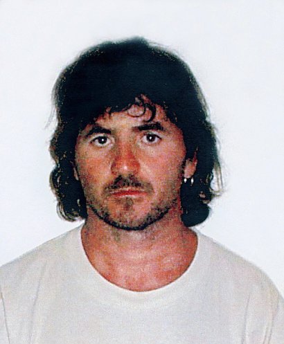 Portrait d'Yvan Colonna pris après son arrestation le 04 juillet 2003 en Corse-du-Sud dans une bergerie à Porto-Pollo près de Propriano, après plus de quatre ans de fuite - - [AFP/Archives]