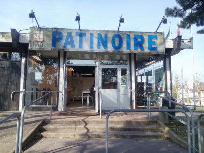 L'entrée de la patinoire du Havre - Gilles Anthoine