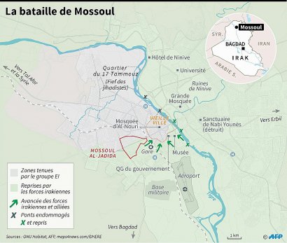 La bataille de Mossoul - Paz PIZARRO, Sabrina BLANCHARD, Thomas SAINT-CRICQ [AFP]