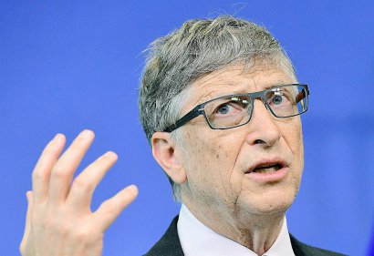 Bill Gates, fondateur de Microsoft - EMMANUEL DUNAND [AFP/Archives]