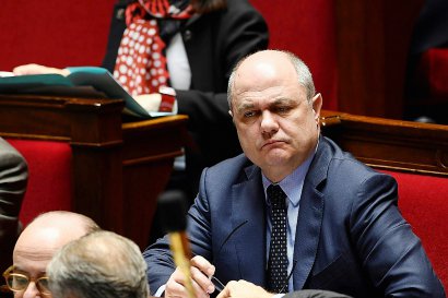 Bruno Le Roux à l'Assemblée nationale le 7 février 2017 à Paris - Lionel BONAVENTURE [AFP/Archives]