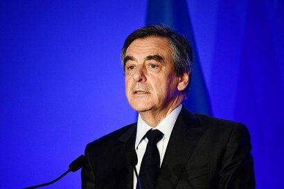 François Fillon le 29 mars 207 à Paris - Martin BUREAU [AFP]