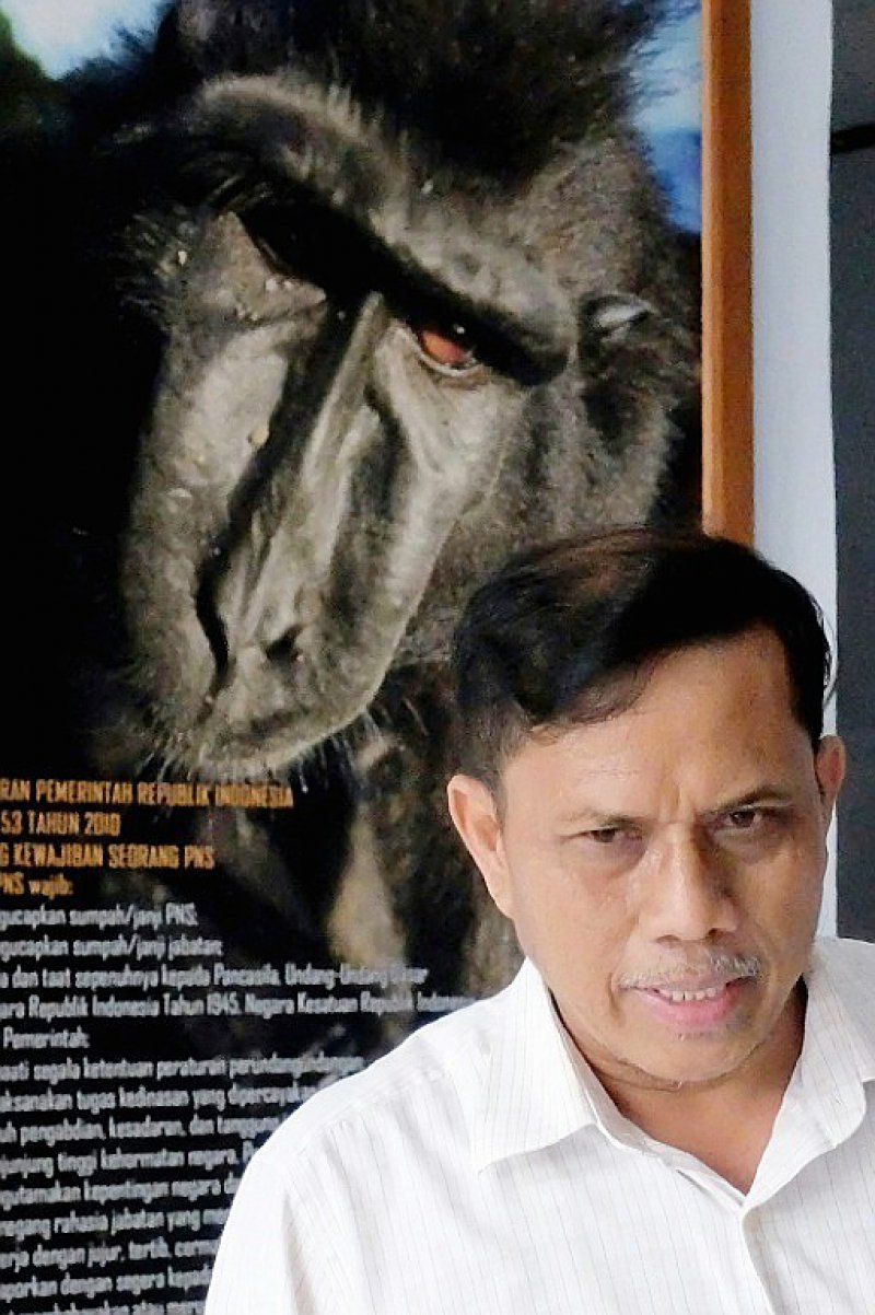 Hendrieks Rundengan un membre du gouvernement local de la Sulawesi en Indonésie, le 20 février 2017 - Bay ISMOYO [AFP]