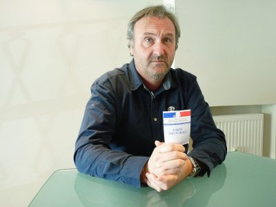 Franck Nicolle, délégué syndical Alliance Police. - Margaux Rousset