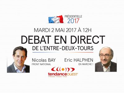 A quelques jours de l'heure du choix, le débat opposera Nicolas Bay et Eric Halphen. - DR