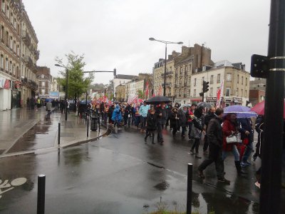 défilé du 1er mai 2017 - Le Havre - Gilles Anthoine