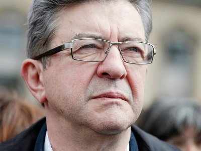 Jean-Luc Mélenchon à Paris, le 1er mai 2017 - THOMAS SAMSON [AFP/Archives]