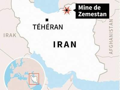 Accident minier en Iran - Jonathan JACOBSEN [AFP]
