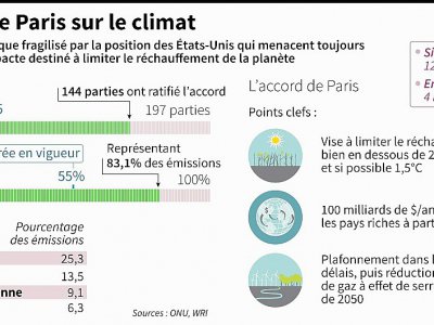 L'accord de Paris sur le climat - Alain BOMMENEL, Paz PIZARRO [AFP]