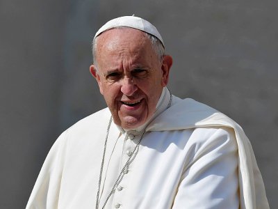 Le pape François, le 10 mai 2017 au Vatican - Tiziana FABI [AFP]