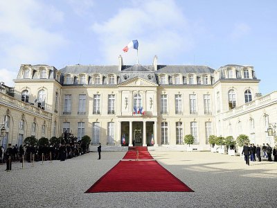 Le palais de l'Elysée à Paris le 15 mai 2012 - LIONEL BONAVENTURE [AFP/Archives]