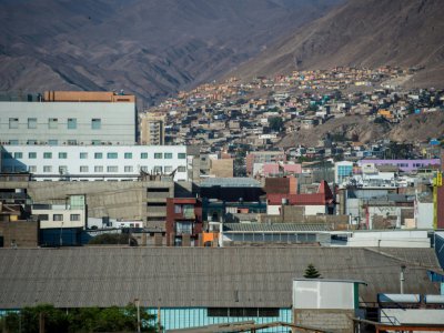 Vue de la ville d'Antofagasta, le 9 mars 2017 au Chili - Martin BERNETTI [AFP]