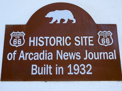 La Route 66 à Arcadia en Californie, le 18 mai 2017 - FREDERIC J. BROWN [AFP/Archives]