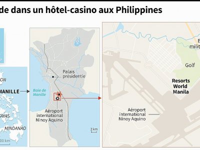 Fusillade dans un hôtel-casino aux Philippines - Kun TIAN [AFP]