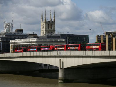London Bridge à Londres le 4 juin 2017 après l'attentat - Daniel LEAL-OLIVAS [AFP]