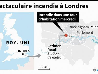 Incendie à Londres - AFP [AFP]