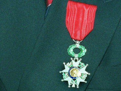 Médaille de Chevalier de la Légion d'honneur - JACQUES DEMARTHON [AFP/Archives]