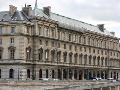Le siège de la police judiciaire au 36 quai des Orfèvres, le 27 juin 2012 à Paris - THOMAS SAMSON [AFP/Archives]
