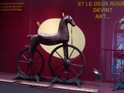 Musée du vélo et de la moto à Domazan près d'Avignon, le 22 juin 2017 - BERTRAND LANGLOIS [AFP]