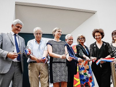 Les élus ont inauguré Myria jeudi 22 juin 2017. - Doinel / Région Normandie