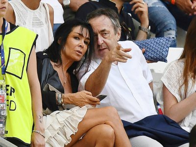 L'agent français Jean-Pierre Bernès assiste au choc France-Allemagne de l'Euro 2016, le 7 juillet à Marseille - FRANCK FIFE [AFP/Archives]