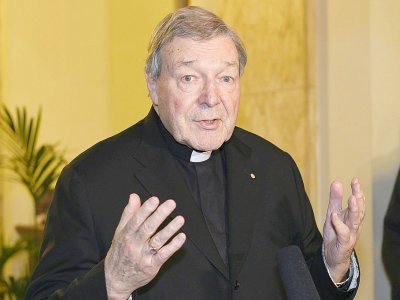 L'argentier du Vatican, le cardinal australien George Pell, le 3 mars  2016 à Rome - ANDREAS SOLARO [AFP/Archives]