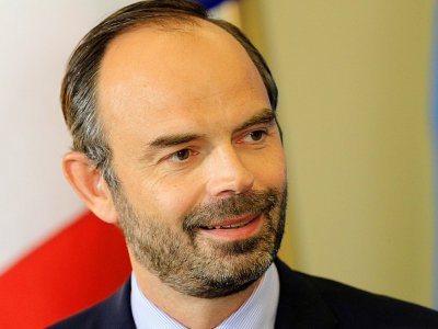 Le Premier ministre français Edouard Philippe lors d'une conférence de presse à Tallinn en Estonie le 28 juin 2017 - Petras Malukas [AFP]