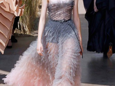 Collection haute couture automne/hiver Dior présentée à Paris, le 3 juillet 2017 - FRANCOIS GUILLOT [AFP]