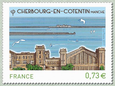 Le timbre est disponible en avant-première ce vendredi 7 juillet 2017 - La Poste / Création et gravure Elsa Catelin