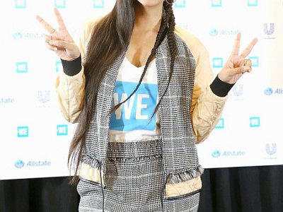 La youtubeuse canado-indienne Lilly Singh, le 27 avril 2017 à Inglewood en Californie - Jesse Grant [GETTY IMAGES NORTH AMERICA/AFP/Archives]