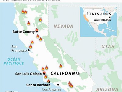 Feux de forêt en Californie - Jonathan STOREY [AFP]